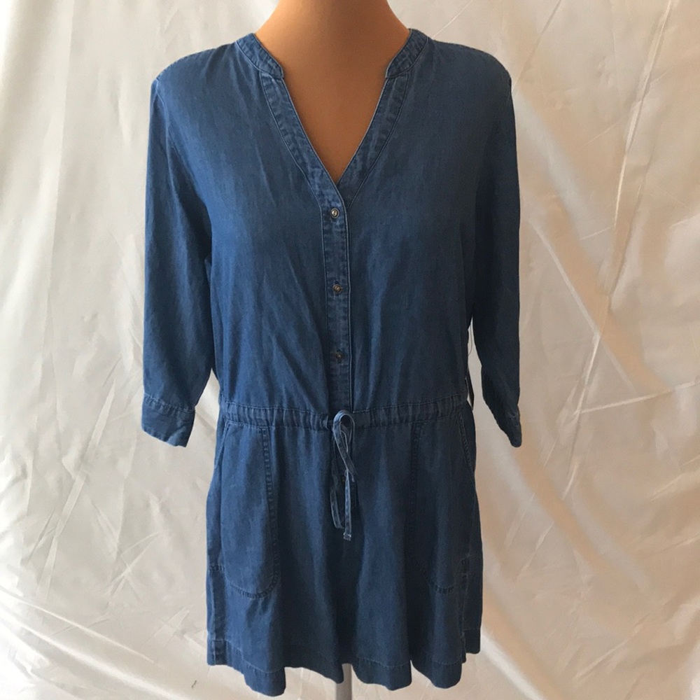 Denim Romper